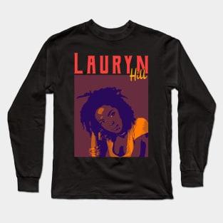 lauryn hill brown vintage Long Sleeve T-Shirt